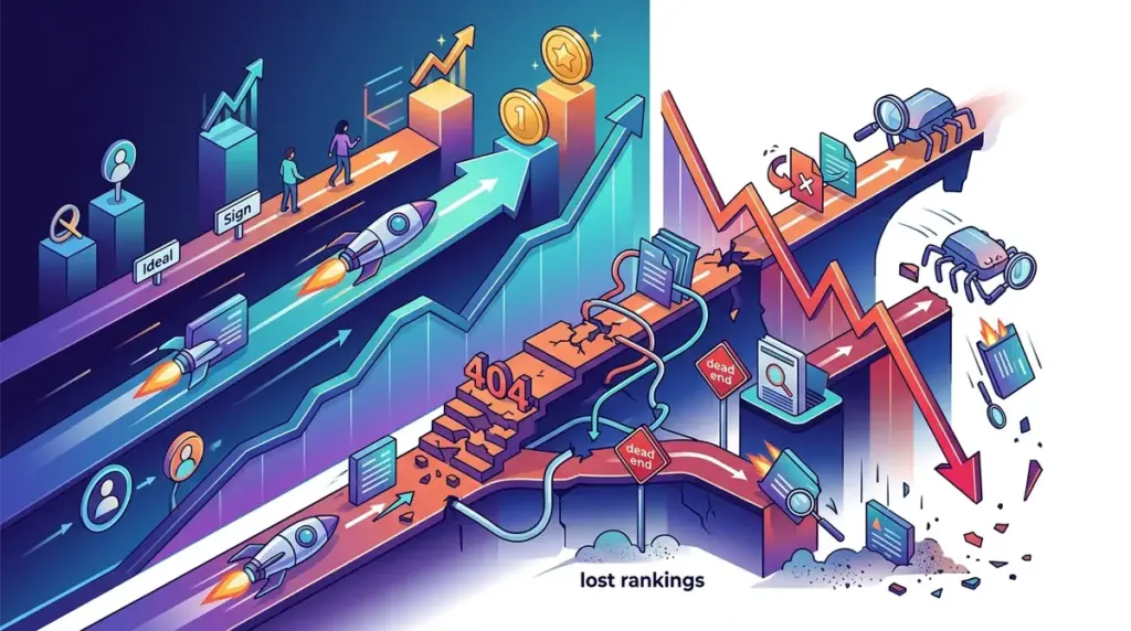 How Redirect Mistakes Hurt SEO Performance