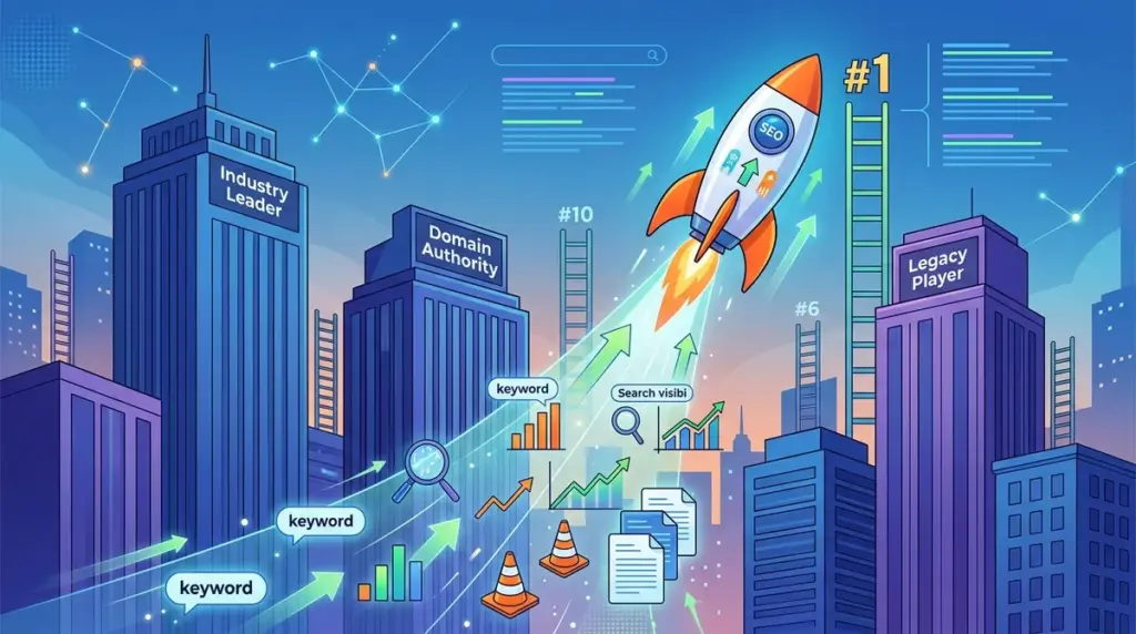 How Startups Can Compete With Stronger Domains