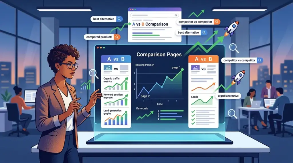How to Use Comparison Pages in SaaS SEO