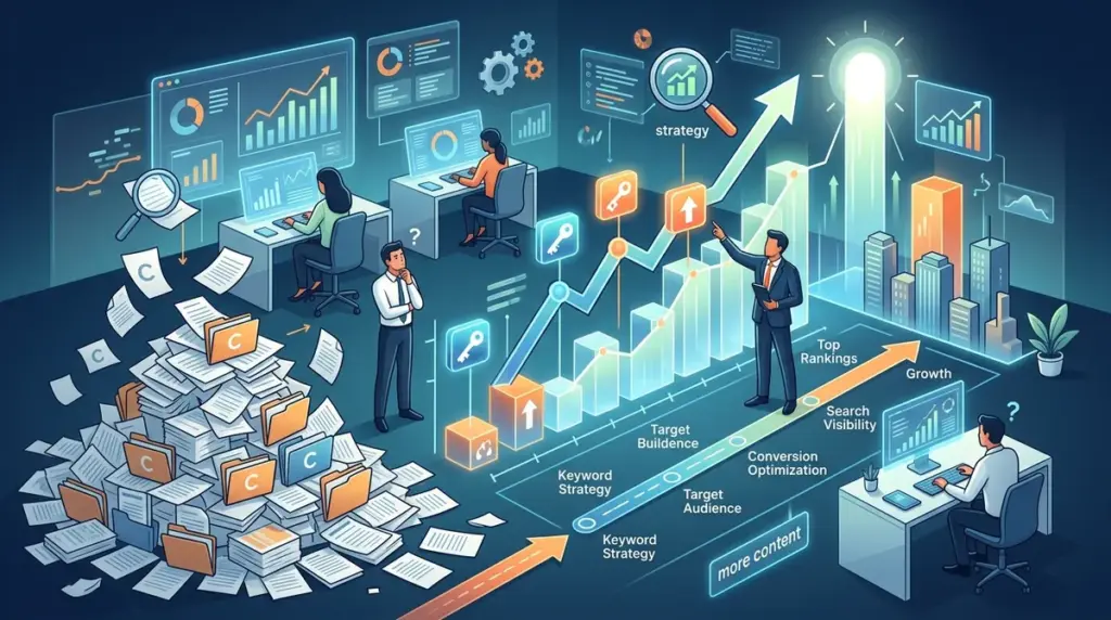 Why Publishing More Content Is Not a Strategy