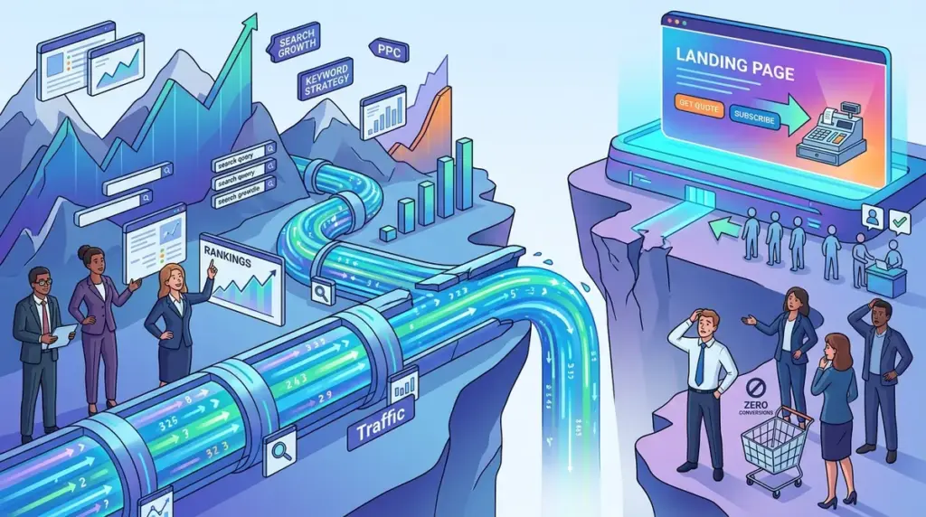 Why SEO Traffic Means Little Without Conversions