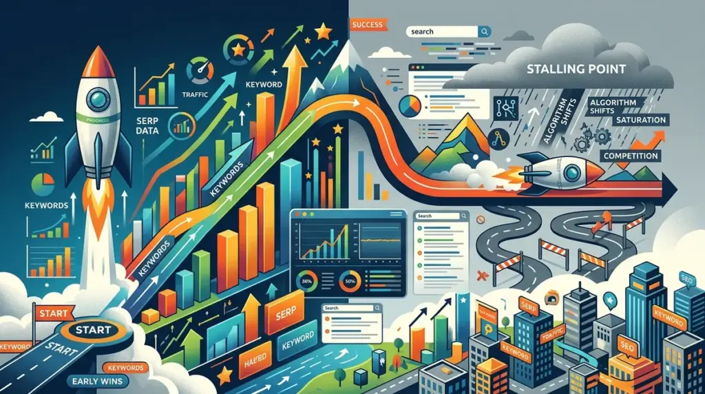 Why Some SEO Strategies Stall After Early Wins